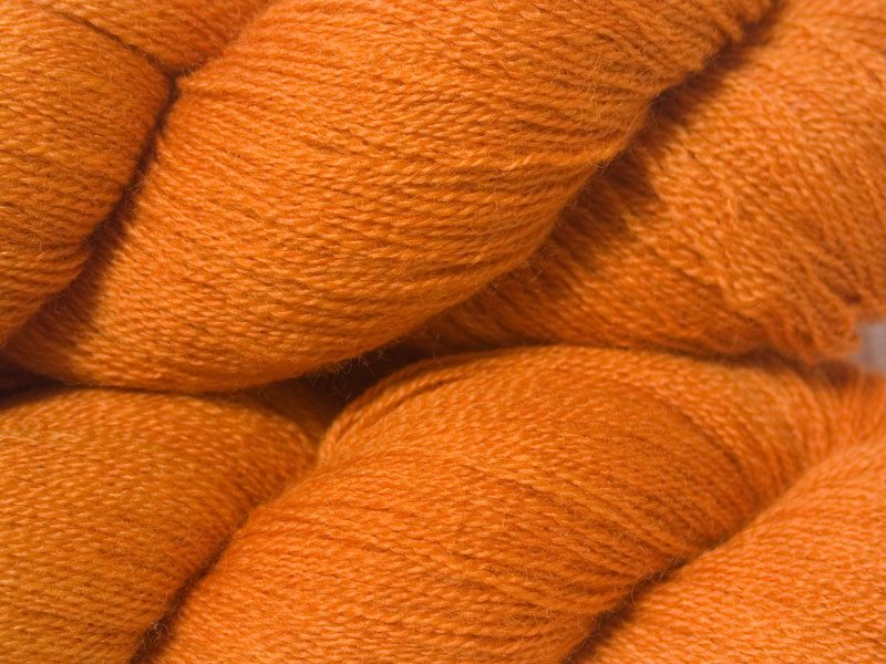 Bluefaced Leicester laceweight yarn hand-dyed by Triskelion Yarns