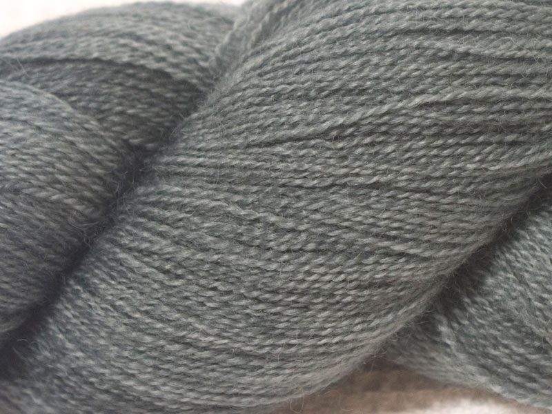 Bluefaced Leicester laceweight yarn hand-dyed by Triskelion Yarns