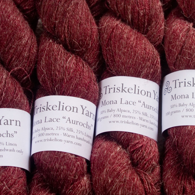 Triskelion Club Yarns - Mona Lace Aurochs