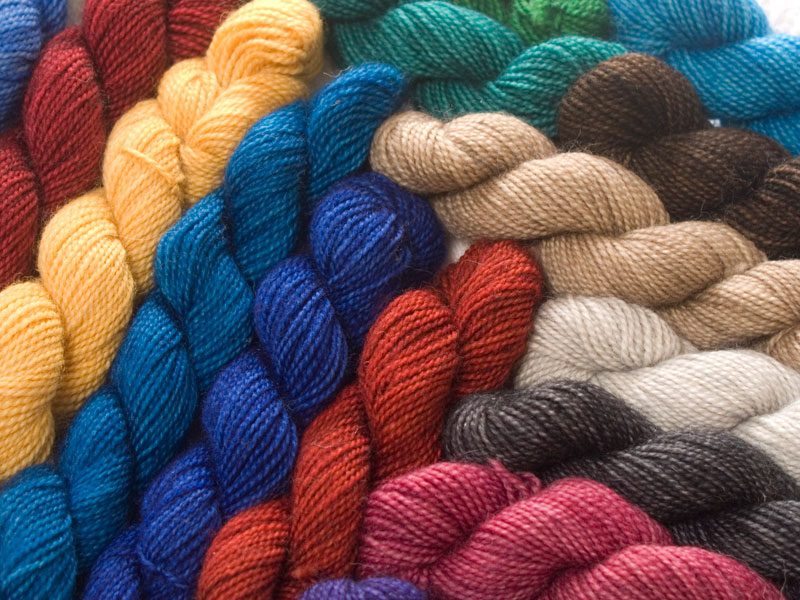 Superwash Bluefaced Leicester (BFL) 4-ply/fingering/sock yarn mini skein. Hand-dyed by Triskelion Yarn