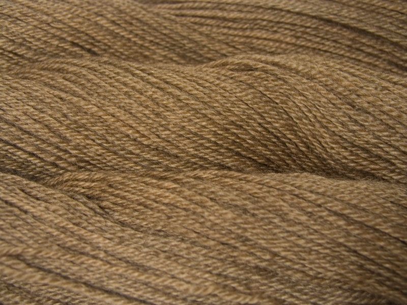 Sea Stepper - Semi-solid light brown, with oakwood and tawny tones Bluefaced Leicester (BFL) / Gotland dlouble knit (DK) yarn. Hand-dyed by Triskelion Yarn