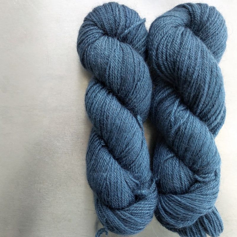 Arawn - Semi-solid to solid deep royal blue Bluefaced Leicester (BFL) / Gotland dlouble knit (DK) yarn. Hand-dyed by Triskelion Yarn