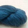Offing - Mid-toned indigo blue Merino and silk blend 4-ply / fingering weight yarn. Hand-dyed by Triskelion Yarn.
