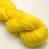 Sunflower – Semi-solid warm yellow Bluefaced Leicester laceweight yarn. Hand-dyed by Triskelion Yarn.